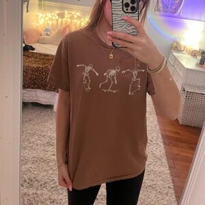 skeleton t shirt